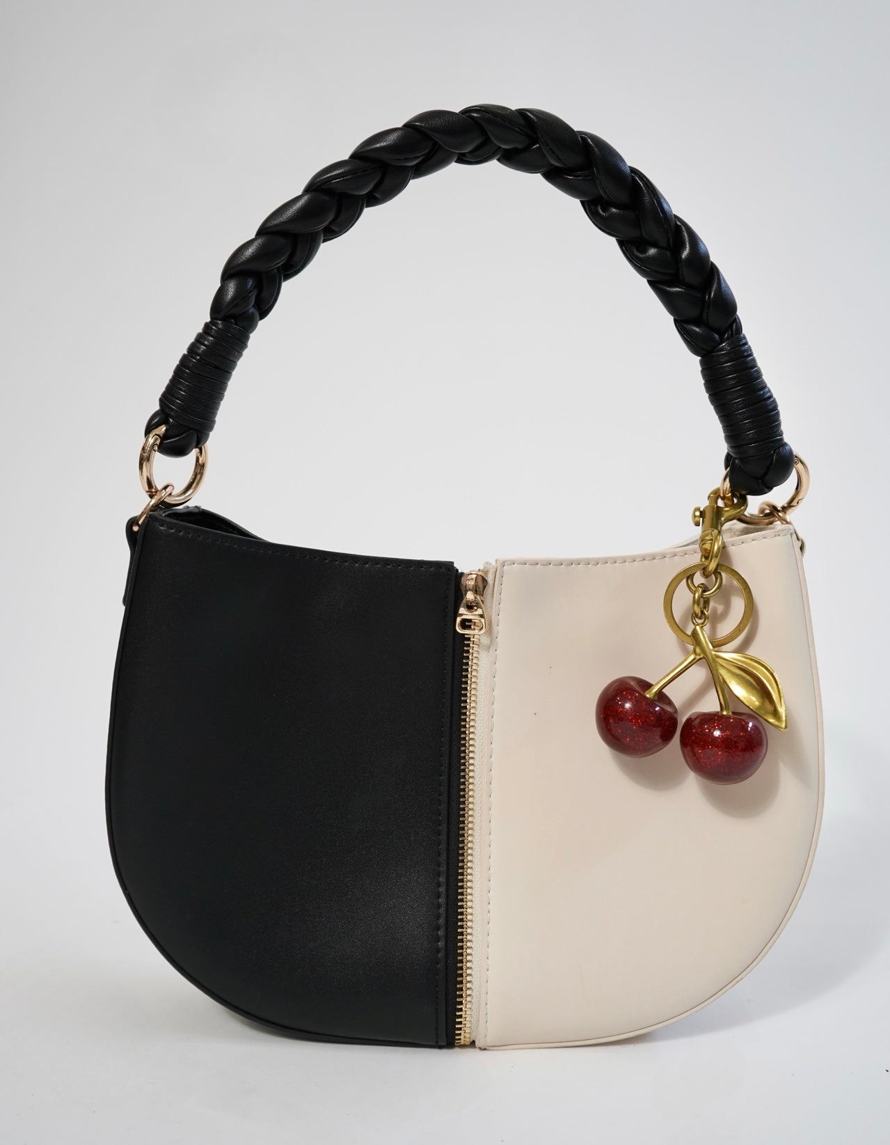 Alphonsine Interchangeable Bag - Black and White