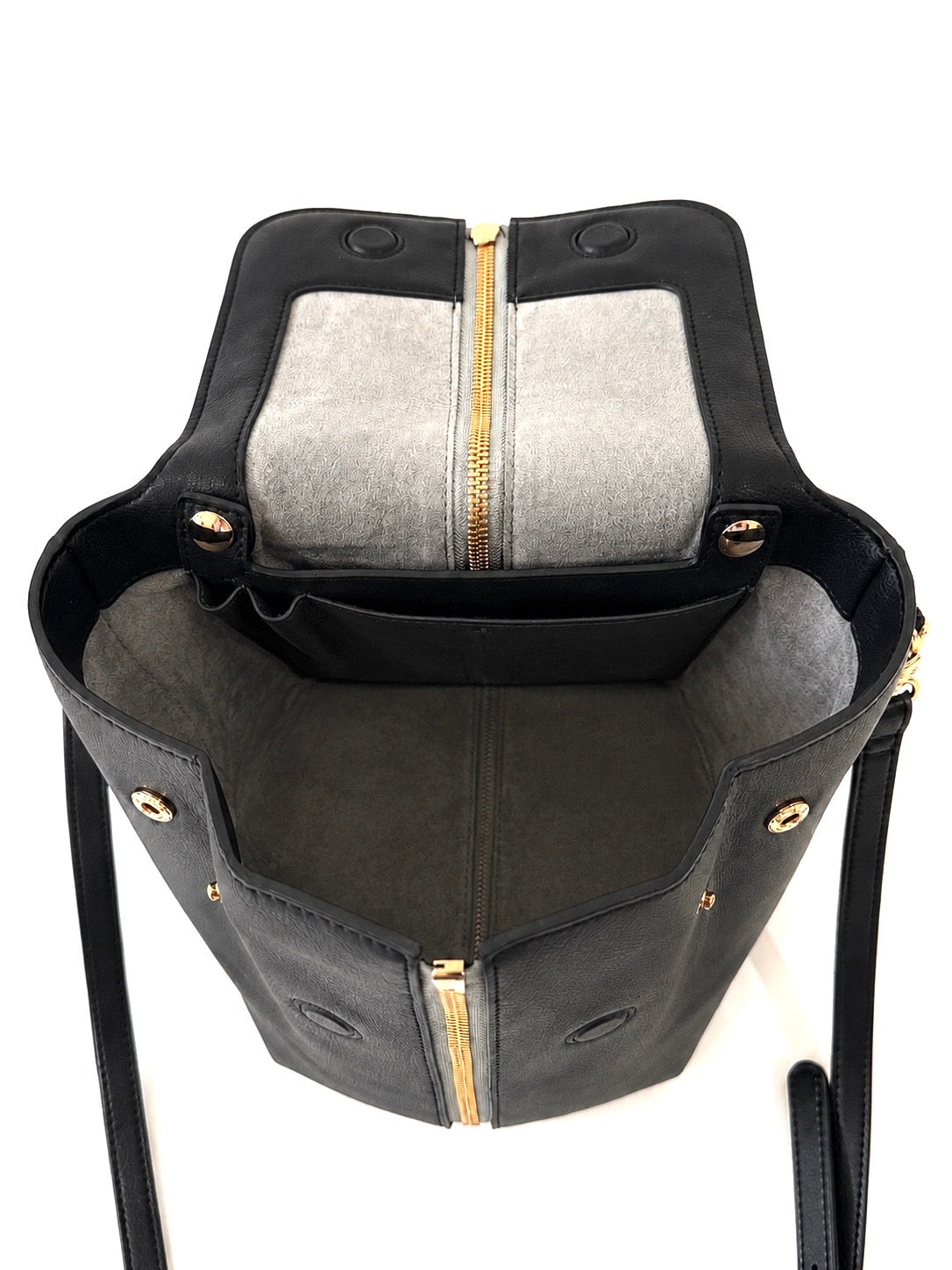 Noire Black Crossbody/Backpack