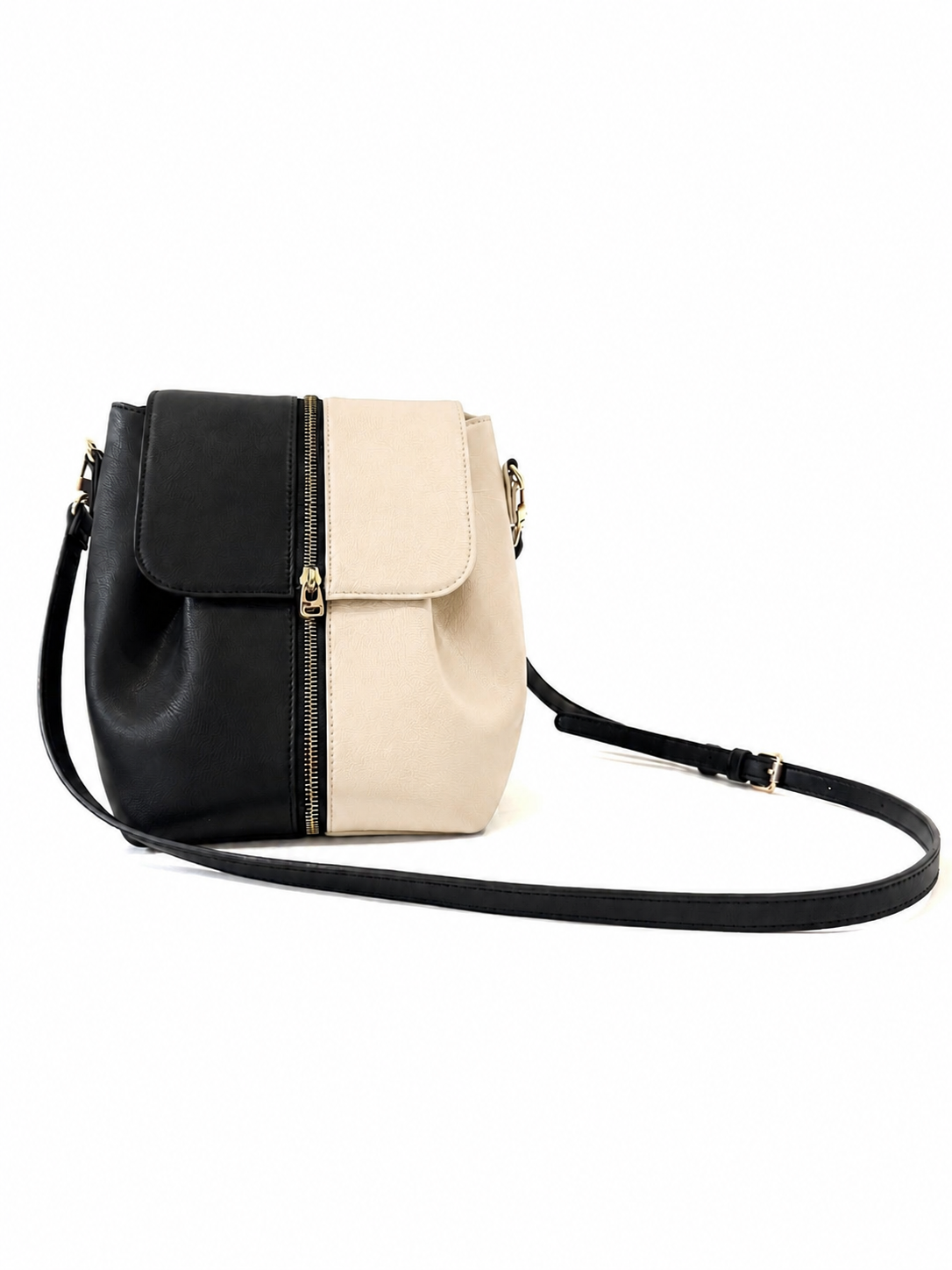Alphonsine Interchangeable Beige Cream Crossbody/Backpack