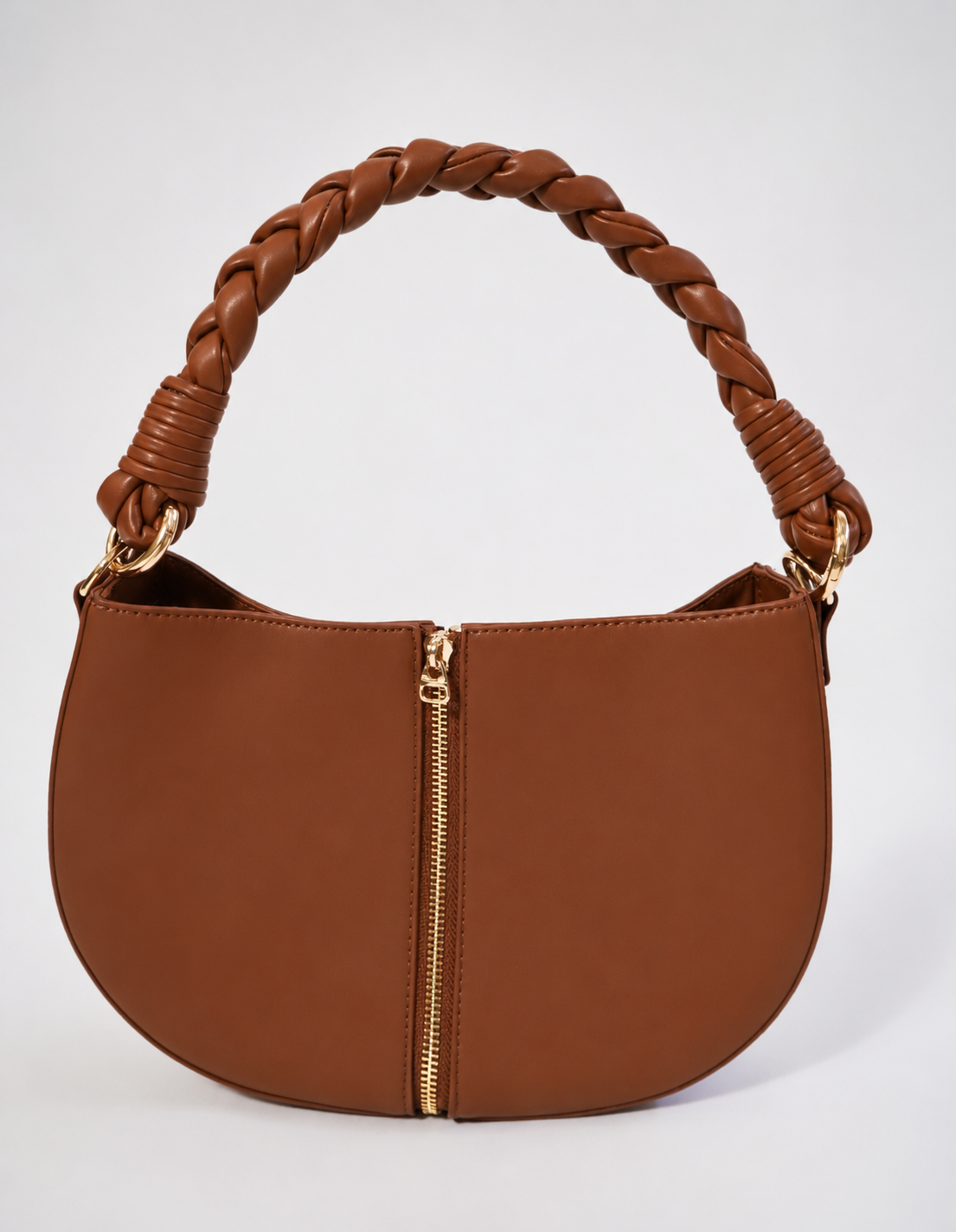 Interchangeable Handbag - Cognac