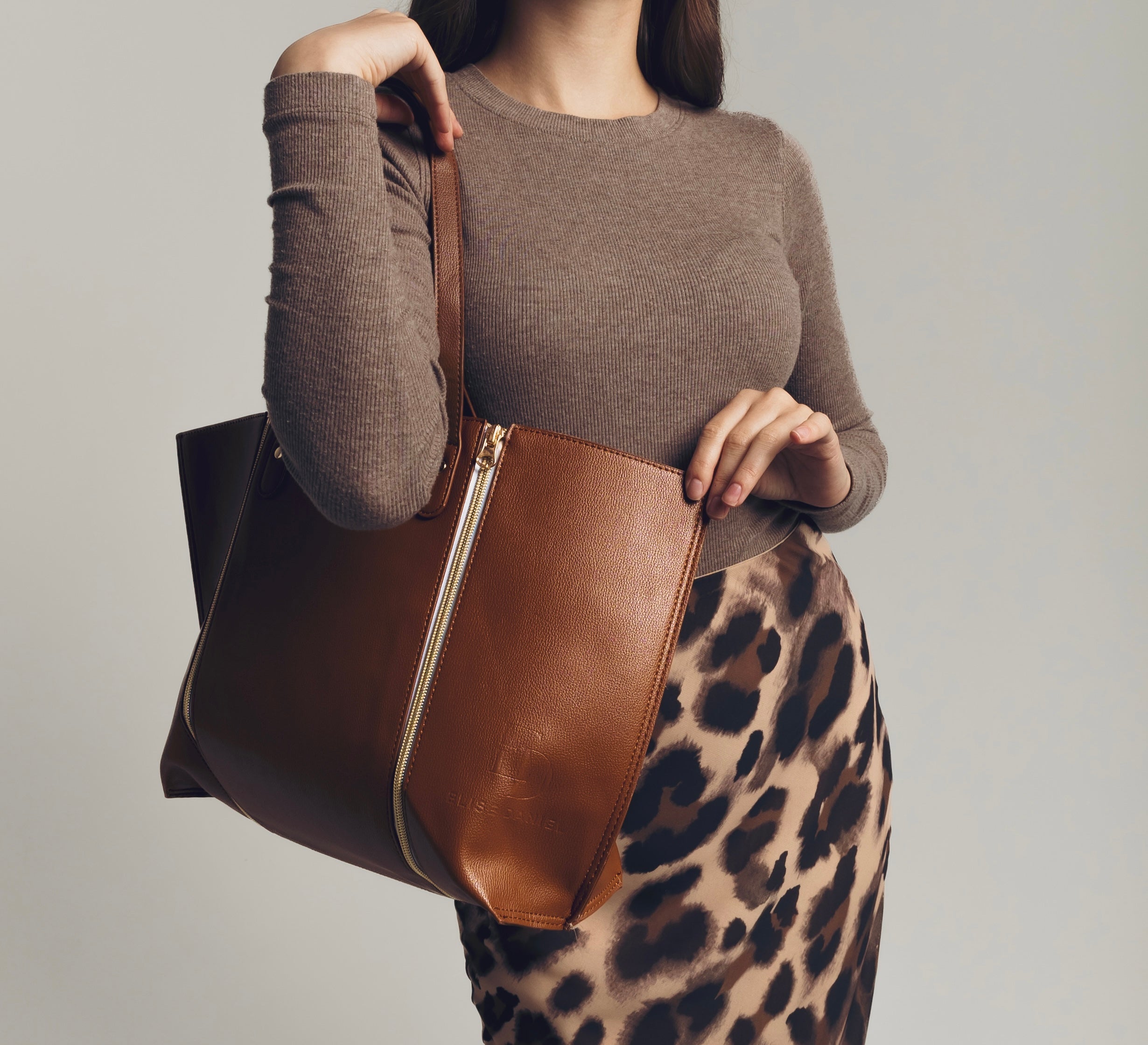 ED-Tote-Cognac Brown