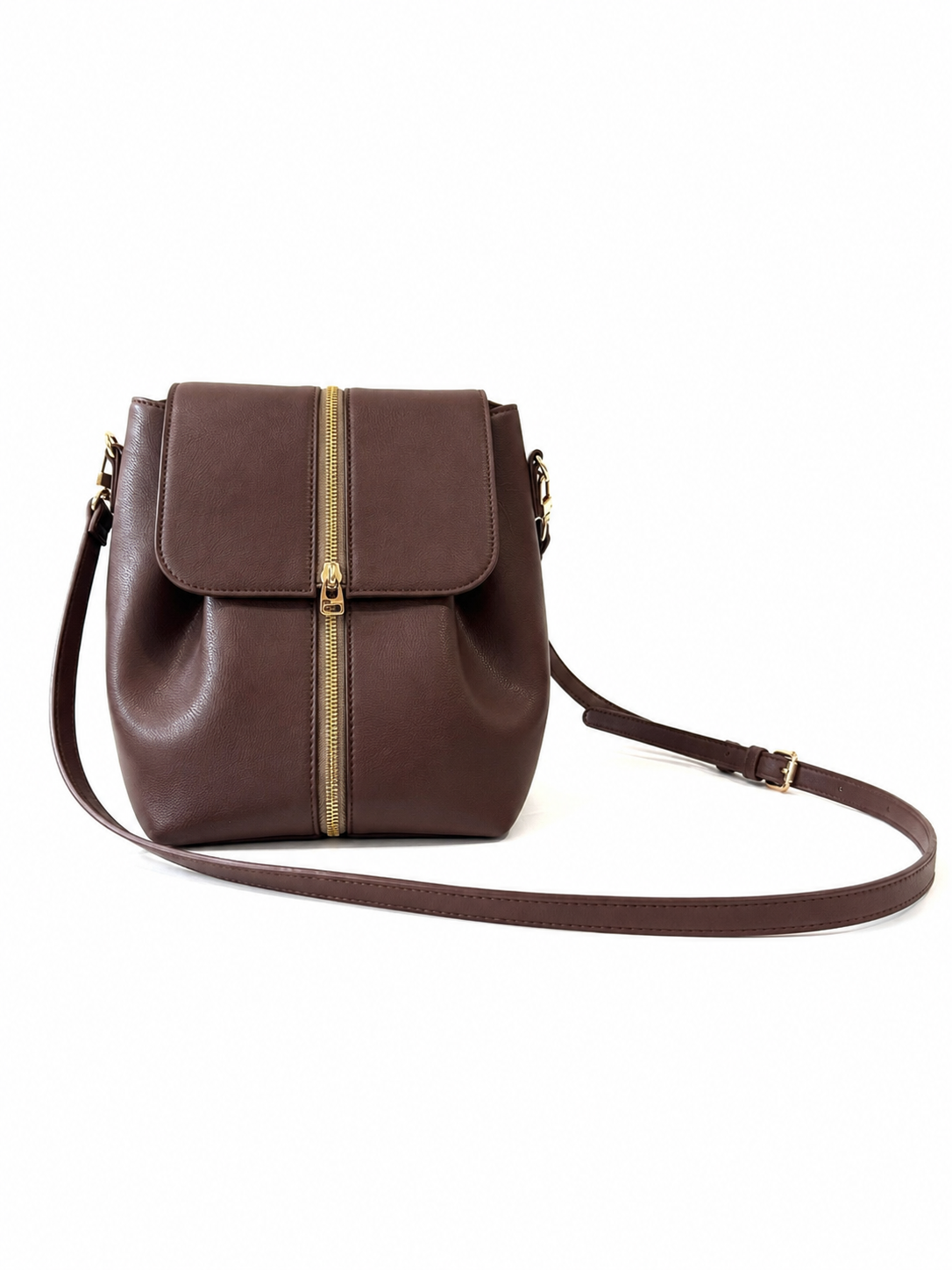 Chocolate brown Crossbody/Backpack
