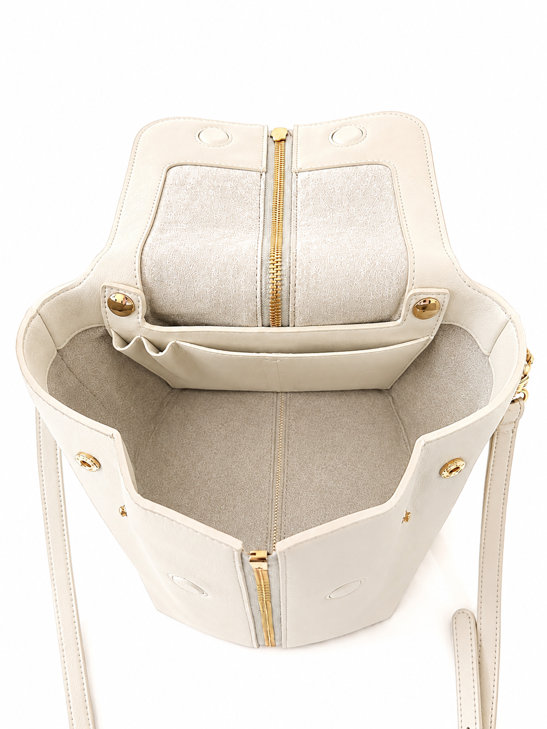 Beige Cream Crossbody/Backpack