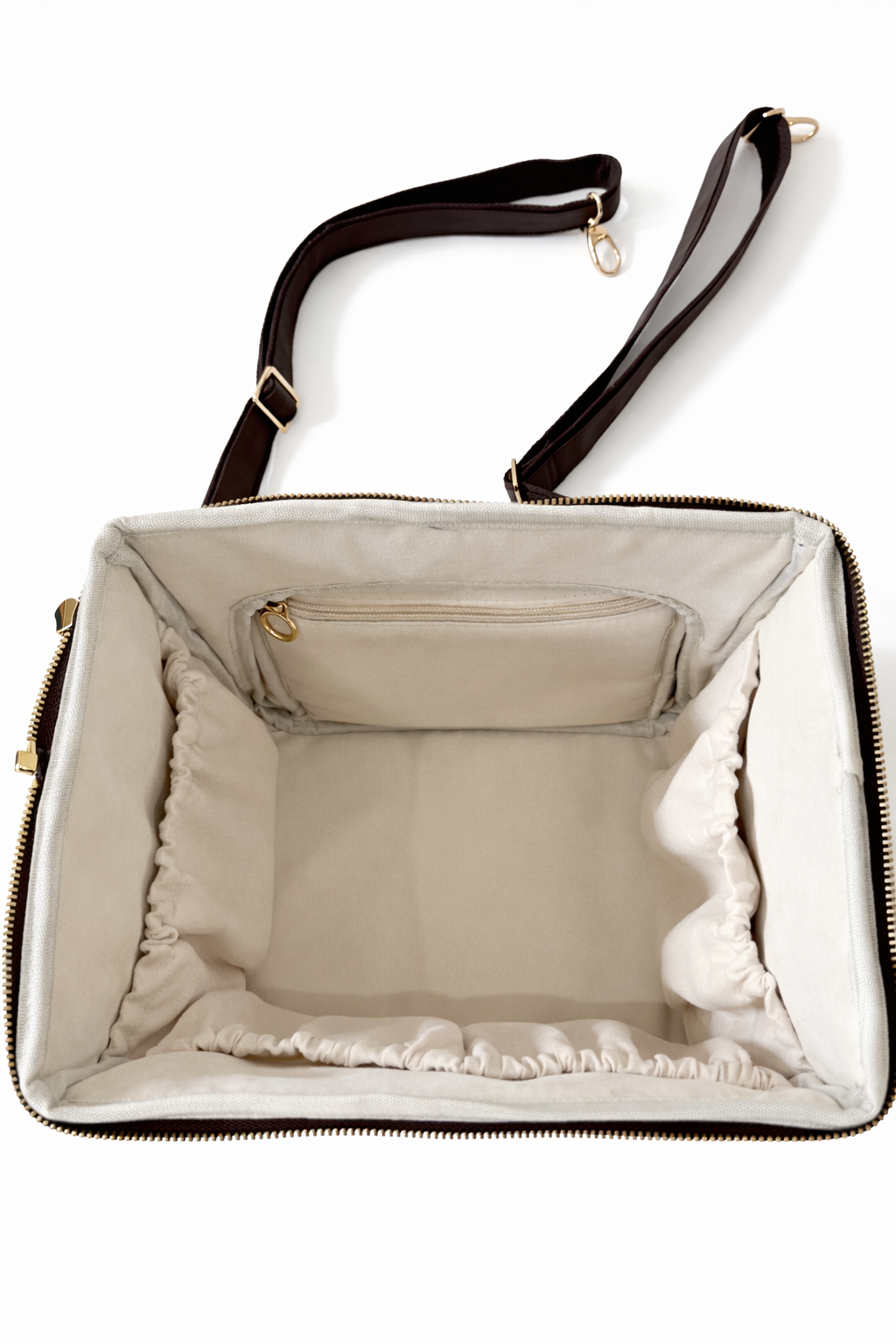 ED diaper bag - Chocolate brown