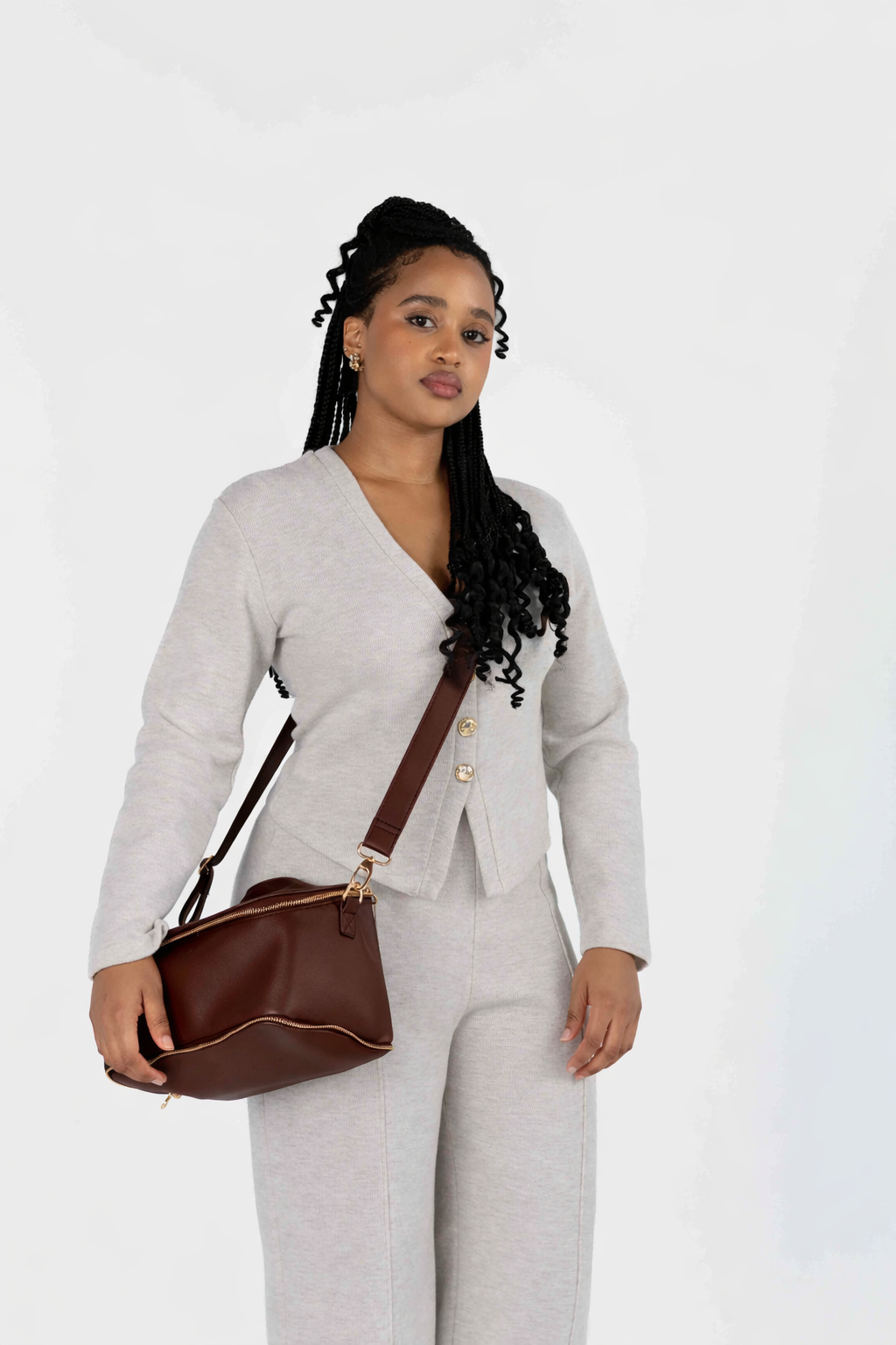 ED diaper bag - Chocolate brown